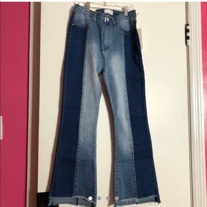 BOHO TWO TONE JEANS